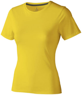 Женская футболка с короткими рукавами Nanaimo, цвет желтый  размер XXL - 38012105- Фото №1