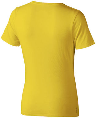 Женская футболка с короткими рукавами Nanaimo, цвет желтый  размер XXL - 38012105- Фото №5