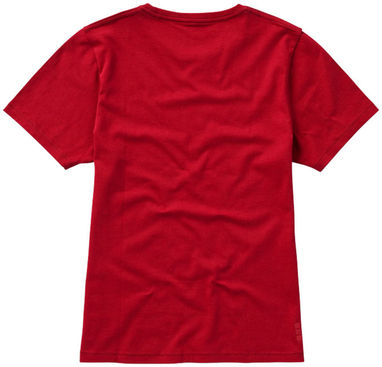 Женская футболка с короткими рукавами Nanaimo, цвет красный  размер S - 38012251- Фото №5