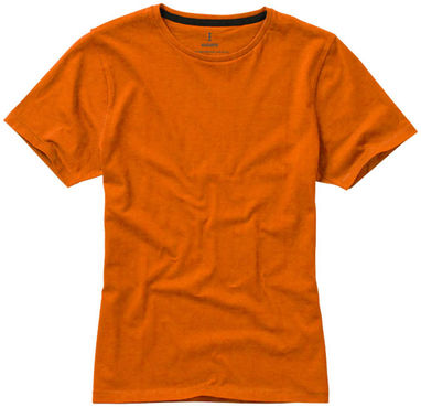 Женская футболка с короткими рукавами Nanaimo, цвет оранжевый  размер S - 38012331- Фото №4