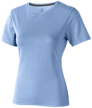Жіноча футболка з короткими рукавами Nanaimo, колір світло-синій  розмір S - 38012401- Фото №1