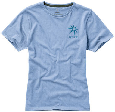 Жіноча футболка з короткими рукавами Nanaimo, колір світло-синій  розмір S - 38012401- Фото №3