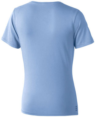 Жіноча футболка з короткими рукавами Nanaimo, колір світло-синій  розмір S - 38012401- Фото №5