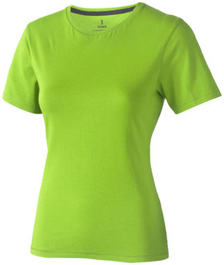 Жіноча футболка з короткими рукавами Nanaimo, колір зелене яблуко  розмір S - 38012681- Фото №1