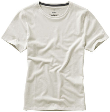 Женская футболка с короткими рукавами Nanaimo, цвет светло-серый  размер M - 38012902- Фото №4