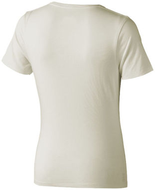 Женская футболка с короткими рукавами Nanaimo, цвет светло-серый  размер M - 38012902- Фото №5
