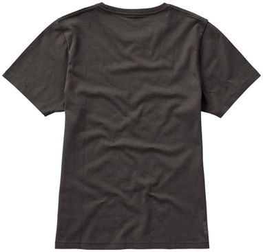 Женская футболка с короткими рукавами Nanaimo, цвет антрацит  размер S - 38012951- Фото №5