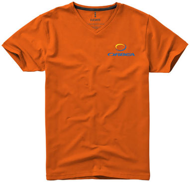 Футболка с короткими рукавами Kawartha, цвет оранжевый  размер XXL - 38016335- Фото №2