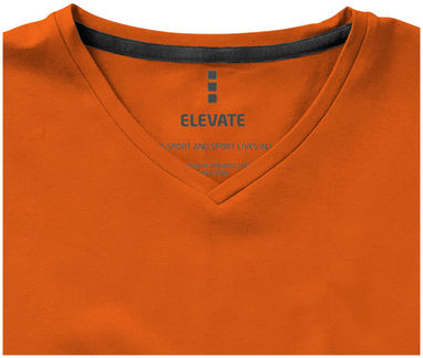 Футболка с короткими рукавами Kawartha, цвет оранжевый  размер XXL - 38016335- Фото №8