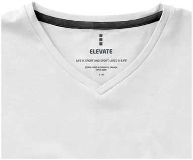 Жіноча футболка з короткими рукавами Kawartha, колір білий  розмір XS - 38017010- Фото №8