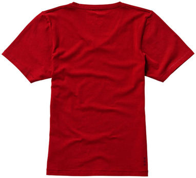 Женская футболка с короткими рукавами Kawartha, цвет красный  размер S - 38017251- Фото №5