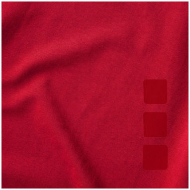 Женская футболка с короткими рукавами Kawartha, цвет красный  размер S - 38017251- Фото №7