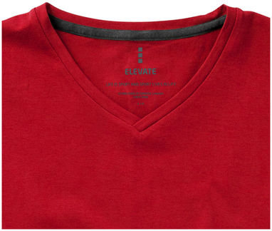 Женская футболка с короткими рукавами Kawartha, цвет красный  размер S - 38017251- Фото №8