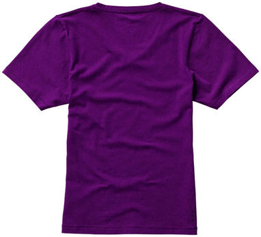 Жіноча футболка з короткими рукавами Kawartha, колір сливовий  розмір XS - 38017380- Фото №5