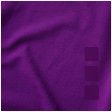 Жіноча футболка з короткими рукавами Kawartha, колір сливовий  розмір XS - 38017380- Фото №7