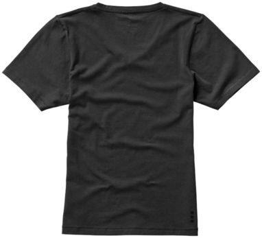 Женская футболка с короткими рукавами Kawartha, цвет антрацит  размер S - 38017951- Фото №5