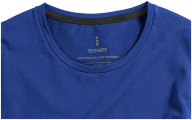 Женская футболка с длинными рукавами Ponoka, цвет синий  размер M - 38019442- Фото №5