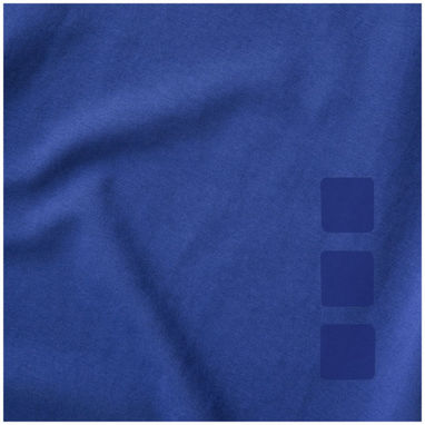 Женская футболка с длинными рукавами Ponoka, цвет синий  размер L - 38019443- Фото №6