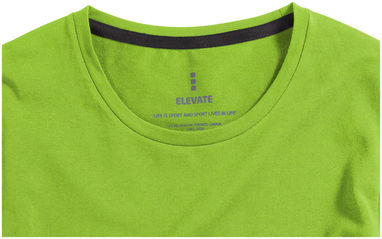 Женская футболка с длинными рукавами Ponoka, цвет зеленое яблоко  размер XS - 38019680- Фото №5