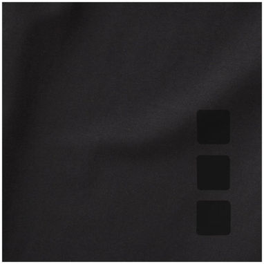 Женская футболка с длинными рукавами Ponoka, цвет сплошной черный  размер XS - 38019990- Фото №6
