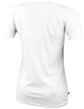 Женская футболка с короткими рукавами Sarek, цвет белый - 38021010- Фото №4