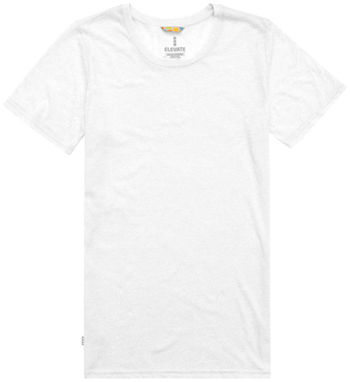 Женская футболка с короткими рукавами Sarek, цвет белый  размер S - 38021011- Фото №3