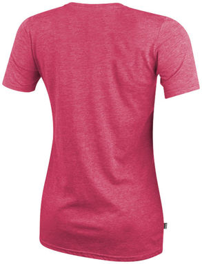 Женская футболка с короткими рукавами Sarek, цвет красный яркий  размер XS - 38021270- Фото №4