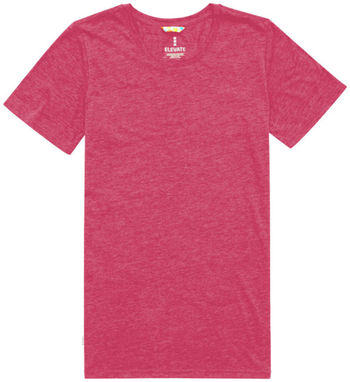 Жіноча футболка з короткими рукавами Sarek, колір яскравий червоний - 38021271- Фото №3