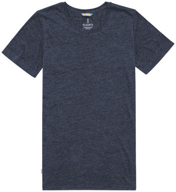 Женская футболка с короткими рукавами Sarek, цвет темно-синий  размер L - 38021493- Фото №3