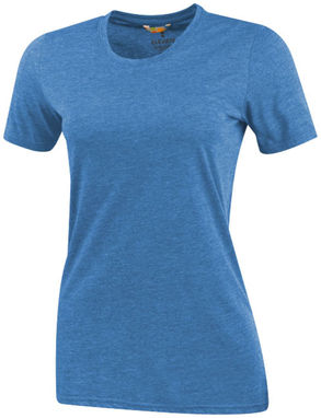 Жіноча футболка з короткими рукавами Sarek, колір яскравий синій - 38021530- Фото №1
