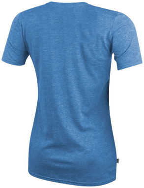Женская футболка с короткими рукавами Sarek, цвет синий яркий - 38021530- Фото №4