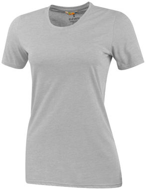 Жіноча футболка з короткими рукавами Sarek, колір яскравий сірий - 38021962- Фото №1
