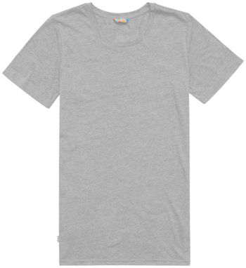 Жіноча футболка з короткими рукавами Sarek, колір яскравий сірий - 38021964- Фото №3