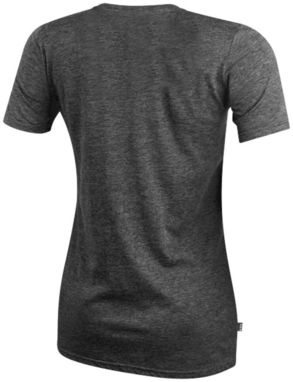 Жіноча футболка з короткими рукавами Sarek, колір темно-сірий - 38021980- Фото №4