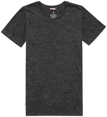 Женская футболка с короткими рукавами Sarek, цвет темно-серый  размер S - 38021981- Фото №3