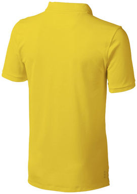 Сорочка поло з короткими рукавами Calgary, колір жовтий  розмір M - 38080102- Фото №5