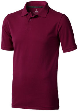 Рубашка поло с короткими рукавами Calgary, цвет бургунди  размер XS - 38080240- Фото №1