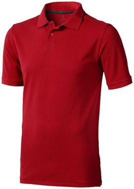 Рубашка поло с короткими рукавами Calgary, цвет красный  размер M - 38080252- Фото №1