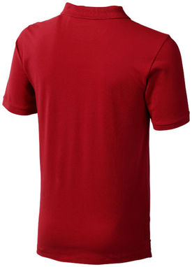Рубашка поло с короткими рукавами Calgary, цвет красный  размер M - 38080252- Фото №5