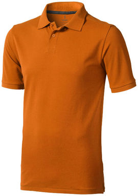 Сорочка поло з короткими рукавами Calgary, колір оранжевий  розмір L - 38080333- Фото №1
