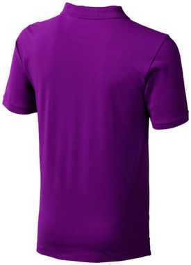 Рубашка поло с короткими рукавами Calgary, цвет сливовый  размер S - 38080381- Фото №5