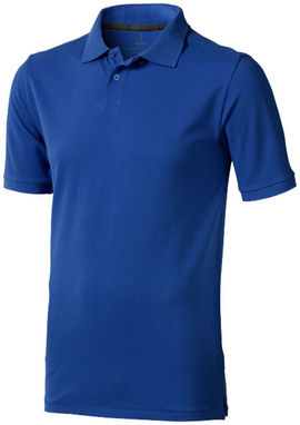 Рубашка поло с короткими рукавами Calgary, цвет синий  размер XS - 38080440- Фото №1