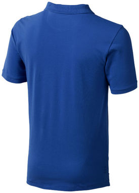 Сорочка поло з короткими рукавами Calgary, колір синій  розмір XS - 38080440- Фото №5