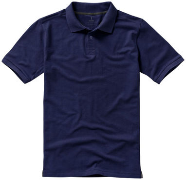 Рубашка поло с короткими рукавами Calgary, цвет темно-синий  размер S - 38080491- Фото №4