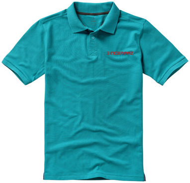 Рубашка поло Calgary, цвет аква  размер XS - 38080510- Фото №2