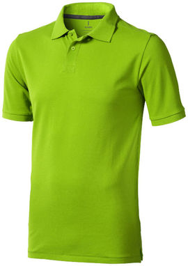 Сорочка поло з короткими рукавами Calgary, колір зелене яблуко  розмір XS - 38080680- Фото №1