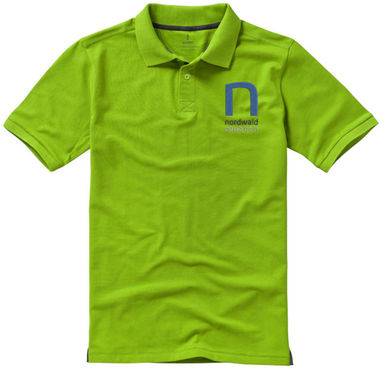 Рубашка поло с короткими рукавами Calgary, цвет зеленое яблоко  размер XS - 38080680- Фото №3