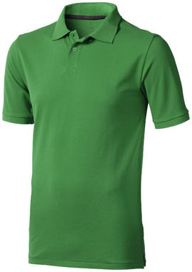 Рубашка поло Calgary, цвет зеленый папоротник  размер M - 38080692- Фото №1