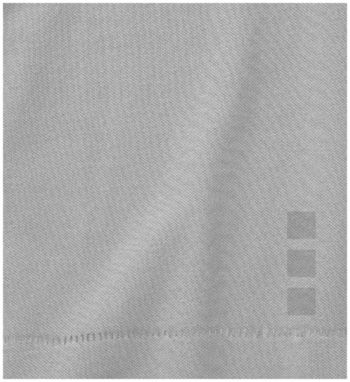 Рубашка поло с короткими рукавами Calgary, цвет серый меланж  размер XS - 38080960- Фото №7