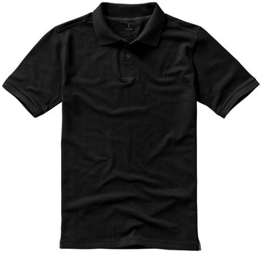 Рубашка поло с короткими рукавами Calgary, цвет сплошной черный  размер S - 38080991- Фото №3